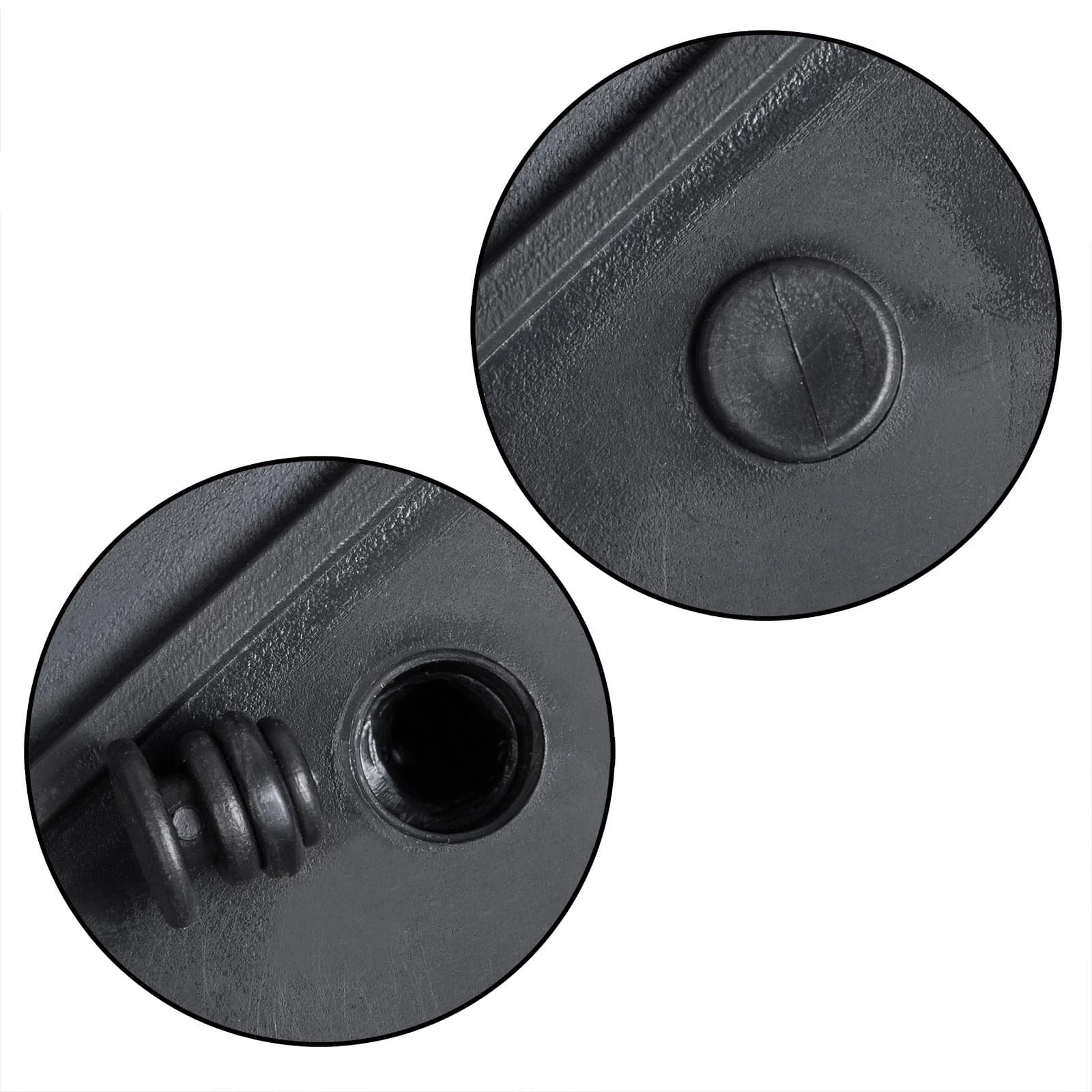 Polyrattan Blumentopf 3-tlg. Braun 9 Polyrattan Blumentopf 3-tlg. Braun – Bild 7