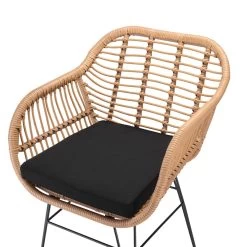 Polyrattan Korbsessel 2er-Set Natur -Gartenmöbel Und Dekoration Geschäft 712415b86214a35fa24a03e5e9e37f9a de 108738d 2 1