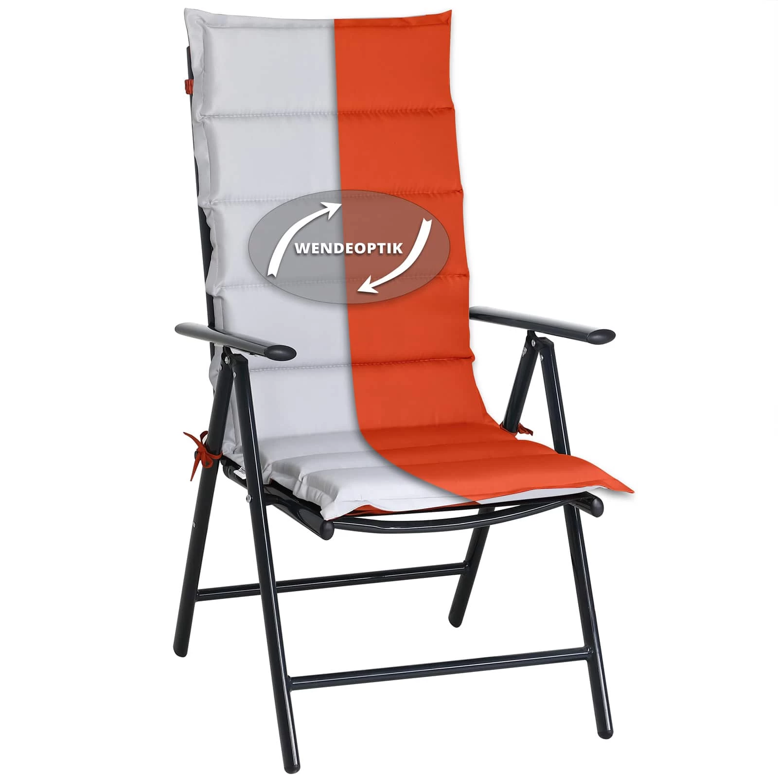 Wendekissen 6er-Set Vanamo Hellgrau/Terrakotta 120x45x5cm 4 Wendekissen 6er-Set Vanamo Hellgrau/Terrakotta 120x45x5cm – Bild 2