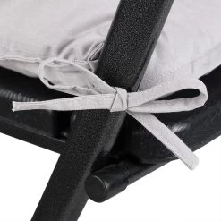 Sitzkissen 4er-Set Hellgrau 40x40x8cm -Gartenmöbel Und Dekoration Geschäft 7479ddeb839e641ef0b349367948bd82 de 108075d 6 1