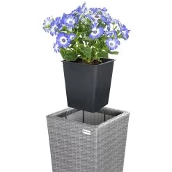 Polyrattan Blumentopf 3er-Set Grau 11 Polyrattan Blumentopf 3er-Set Grau -Gartenmöbel Und Dekoration Geschäft 74d455b520f77e30ec4703f15d3276df de 108644d 6