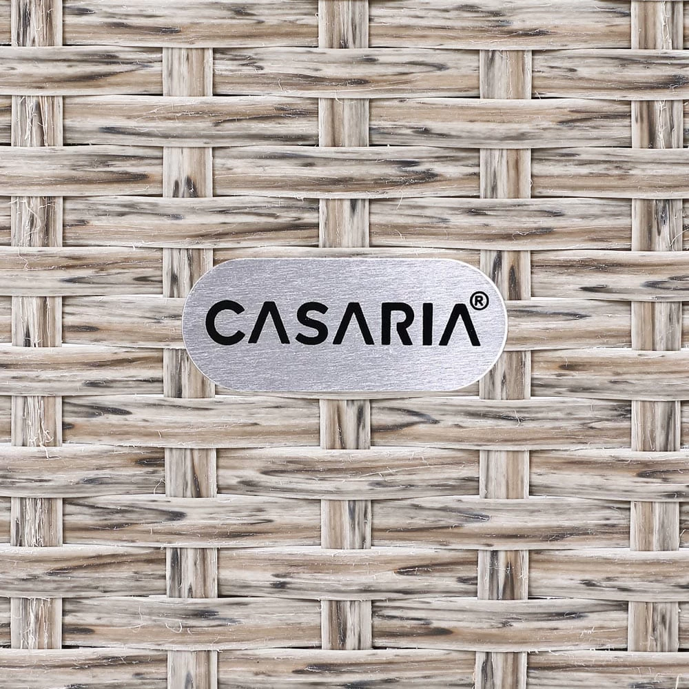 Polyrattan Garten-Sitzgruppe 4-tlg. Creme 7 Polyrattan Garten-Sitzgruppe 4-tlg. Creme – Bild 5