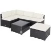 Polyrattan Ecklounge Schwarz/Creme Dicke Rückenpolster 1 Polyrattan Ecklounge Schwarz/Creme Dicke Rückenpolster -Gartenmöbel Und Dekoration Geschäft 76129e7f8b121210b61f97ffea5585c4 a de 995176g5 1
