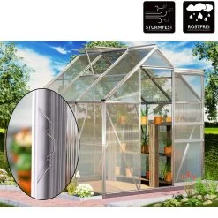 Gewächshausklammern 100er-Set Edelstahl 14 Gewächshausklammern 100er-Set Edelstahl -Gartenmöbel Und Dekoration Geschäft 765291fbfd19c023701c1429ef85932f de 107828d 4