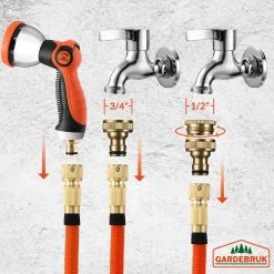 Gartenschlauch Orange 30m Flexibel 16 Gartenschlauch Orange 30m Flexibel -Gartenmöbel Und Dekoration Geschäft 7694b01e4052105331f2907778fc75bf de 109320d 8 1