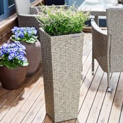 Polyrattan Blumentopf 3er-Set Creme 14 Polyrattan Blumentopf 3er-Set Creme -Gartenmöbel Und Dekoration Geschäft 76ea7388a988bc745c0810232d3c6bb5 de 106646g