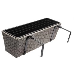 Polyrattan Blumenkasten 4er-Set Creme -Gartenmöbel Und Dekoration Geschäft 772830db3d3f935b9d5da76a0036f15f de 108064d 2