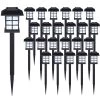 LED Solarleuchten 24er-Set Schwarz 1 LED Solarleuchten 24er-Set Schwarz -Gartenmöbel Und Dekoration Geschäft 7789d7869280972d12930a90f20dc557 a de 992825g 1