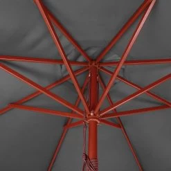 Sonnenschirm Anthrazit Holz Ø330cm UV-Schutz 50+ 14 Sonnenschirm Anthrazit Holz Ø330cm UV-Schutz 50+ -Gartenmöbel Und Dekoration Geschäft 778af5eee15e64d671476836d6a9f923 de 108782d 9 1 1