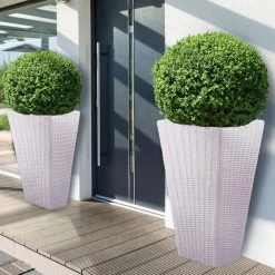 Blumentopf Sand Polyrattan-Optik 70x40x40cm 6 Blumentopf Sand Polyrattan-Optik 70x40x40cm -Gartenmöbel Und Dekoration Geschäft 795a954757a97301f277abc44ac02000 a de 880426g2 1