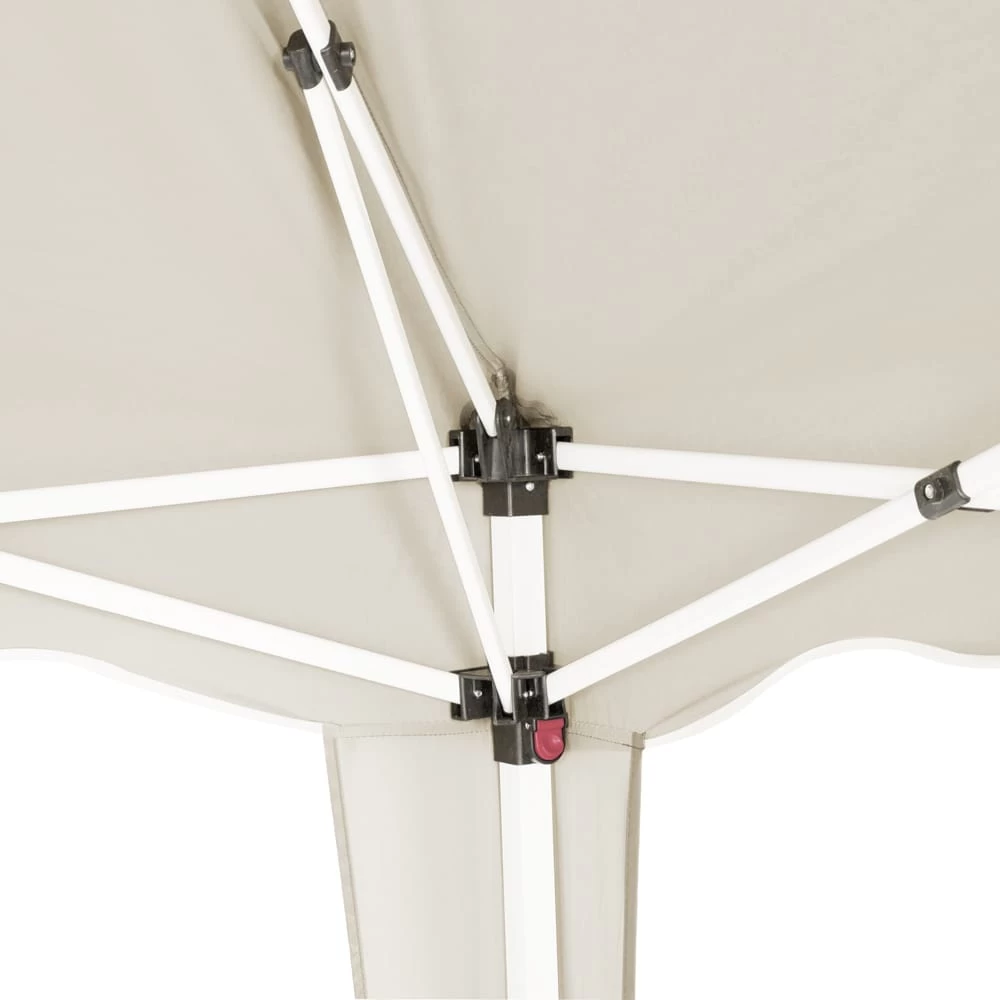Faltpavillon Capri - Popup Beige 3x3m 7 Faltpavillon Capri - Popup Beige 3x3m – Bild 5