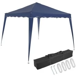 Faltpavillon Capri - Popup Dunkelblau 3x3m