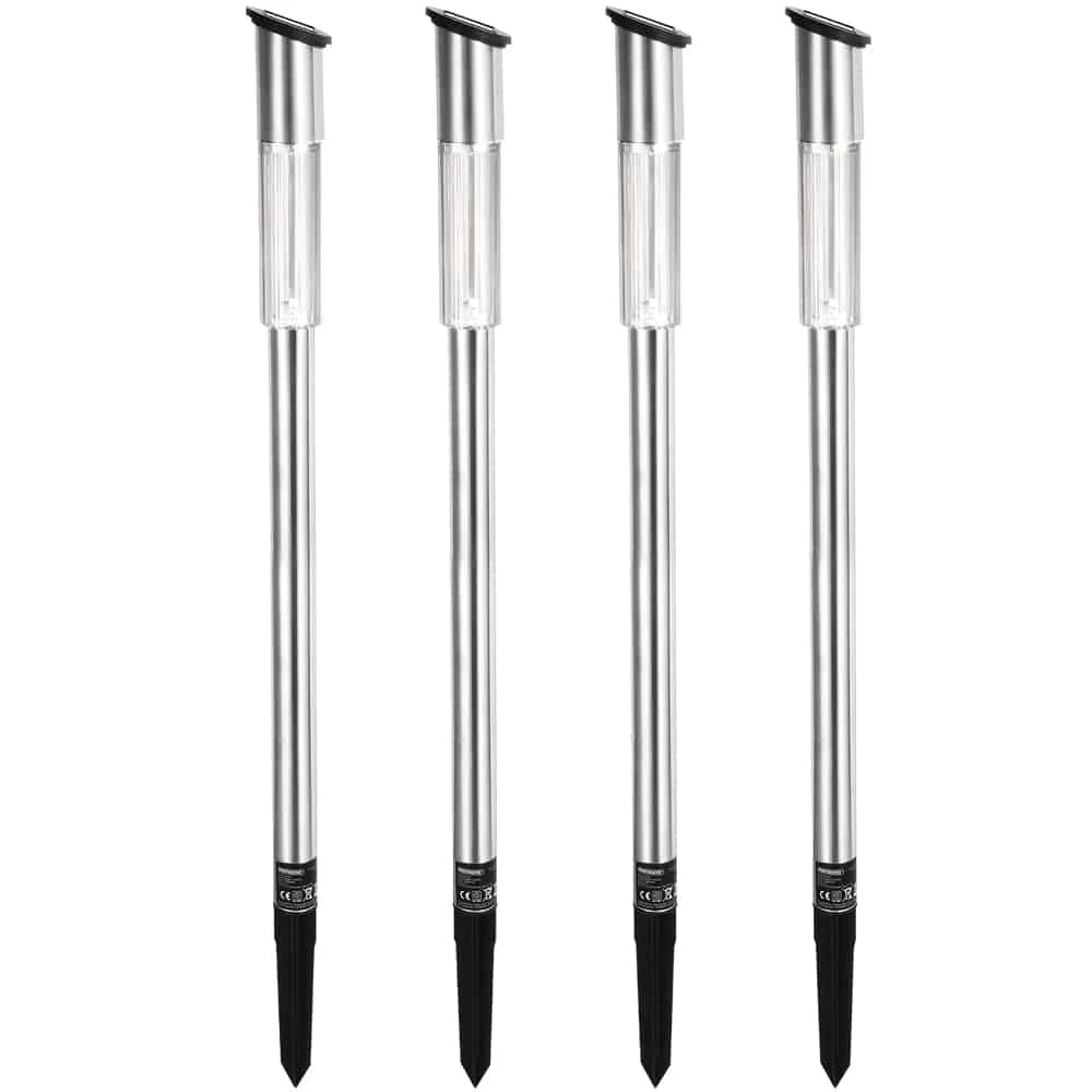 LED Solarleuchte 4er-Set Mit Dämmerungssensor 8 LED Solarleuchte 4er-Set Mit Dämmerungssensor – Bild 6