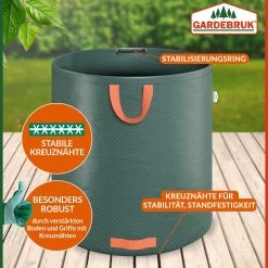 Gartenabfallsack 4er-Set Je 500 Liter -Gartenmöbel Und Dekoration Geschäft 85909552becbacc598903760ec9f24bb de 993940d 1