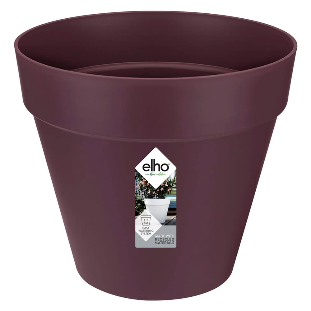 Elho Blumentopf Maulbeere Matt 25x22cm 5,5L 4 Elho Blumentopf Maulbeere Matt 25x22cm 5,5L – Bild 2