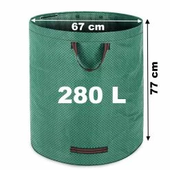 Gartenabfallsack 2er-Set Grün Je 280 Liter -Gartenmöbel Und Dekoration Geschäft 86906a530eefc0beae8c9612837441d3 10 1