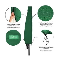 Abdeckung Ampelschirm Sonnenschirm Grün 3,5m 20 Abdeckung Ampelschirm Sonnenschirm Grün 3,5m -Gartenmöbel Und Dekoration Geschäft 86cf8d9909a5b82185de6f2020780b8c de 102713d 2 1