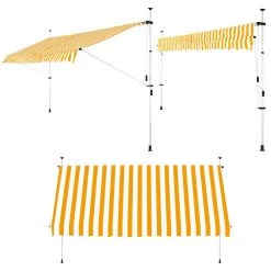 Klemmmarkise Gelb/Weiß 350cm 15 Klemmmarkise Gelb/Weiß 350cm -Gartenmöbel Und Dekoration Geschäft 86d83b4af28f531a7ad8b0aa07a20743 de 108293d 3 1 1 1