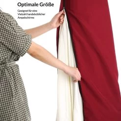 Abdeckung Ampelschirm Sonnenschirm Rot 3m -Gartenmöbel Und Dekoration Geschäft 88a33e734ebc4921f87a96953411a85f de 102711d 7 1