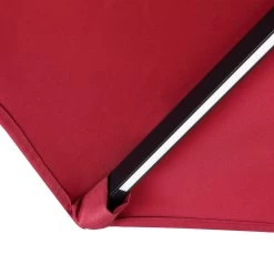 LED Solar Ampelschirm Mali Rot Ø330cm -Gartenmöbel Und Dekoration Geschäft 8b5bc2b4c37f9393d4e4f0872916d338 de 107014d 4 1