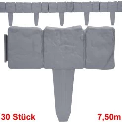 Beeteinfassung 3er-Set Granitoptik 7,5m -Gartenmöbel Und Dekoration Geschäft 8e2ed72e48d1d0265e808940975e18e0 a de 994476g 1