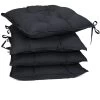 Sitzkissen 4er-Set Anthrazit 40x40x8cm 1 Sitzkissen 4er-Set Anthrazit 40x40x8cm -Gartenmöbel Und Dekoration Geschäft 8e5c9a883c0e4182ec95ff01178317e6 a de 108078g 1