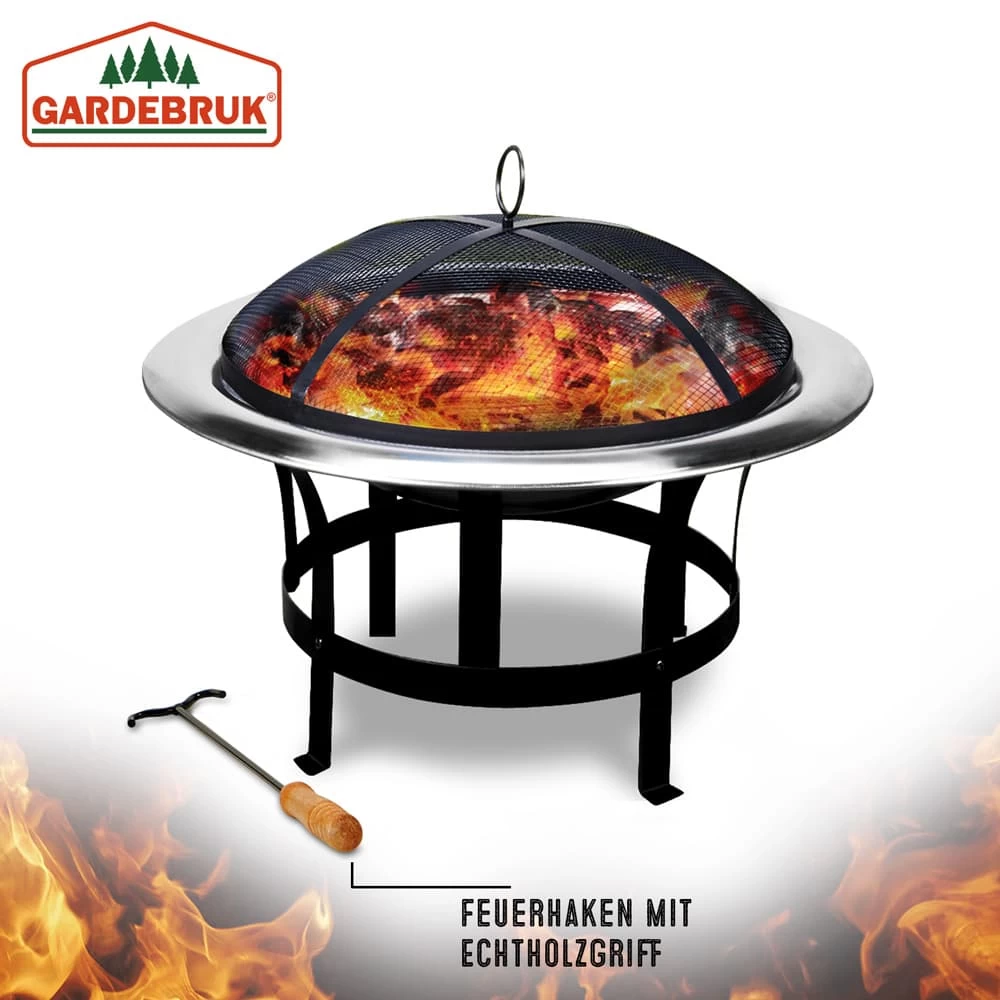 Feuerstelle Edelstahl Ø75cm 9 Feuerstelle Edelstahl Ø75cm – Bild 7