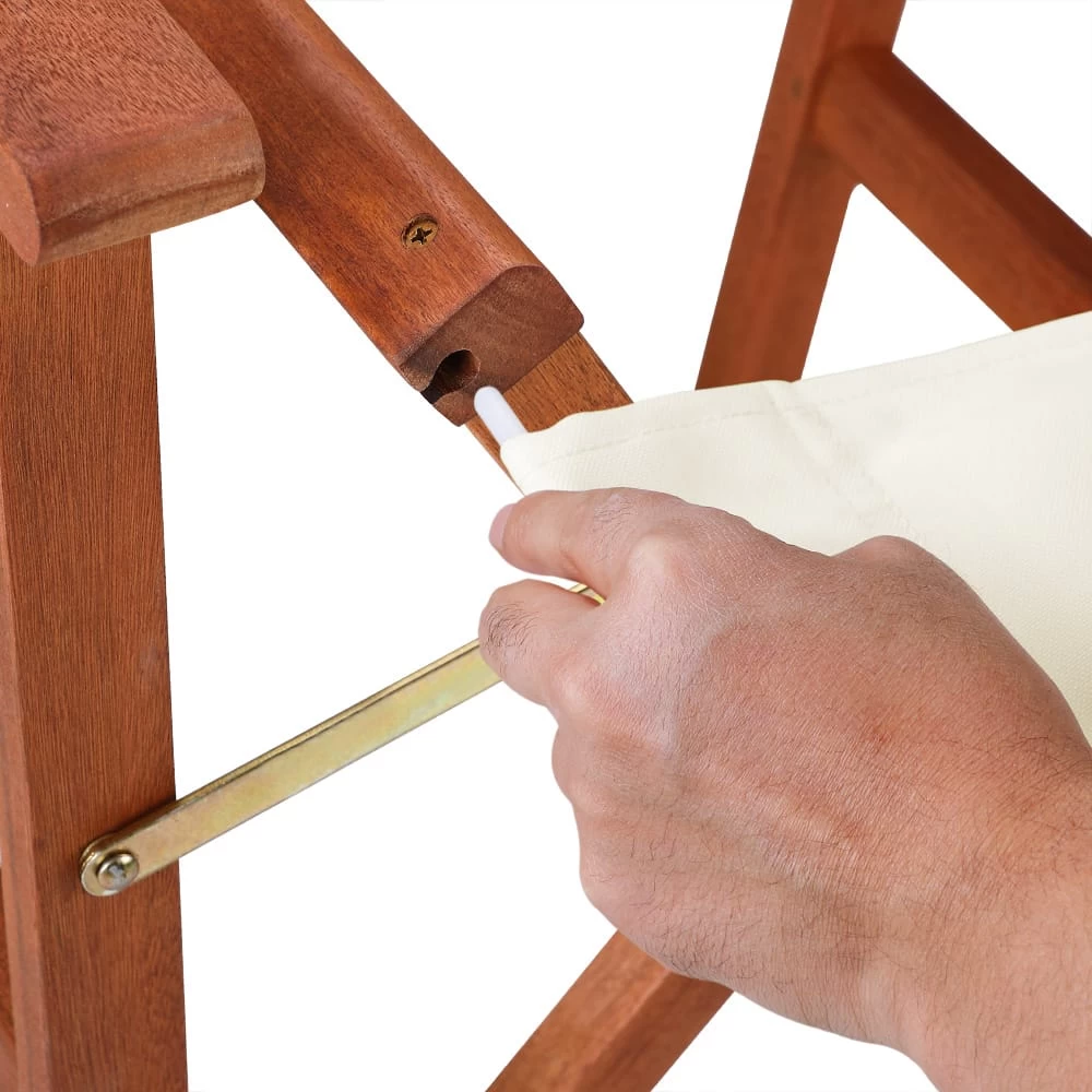 Regiestuhl Cannes Creme Eukalyptus FSC®-zertifiziert Gepolstert 11 Regiestuhl Cannes Creme Eukalyptus FSC®-zertifiziert Gepolstert – Bild 9