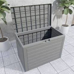 Auflagenbox Lille Grau 190L -Gartenmöbel Und Dekoration Geschäft 93ce1ed57e7c2ce307e2706647ffccc0 de 108982d 5 1