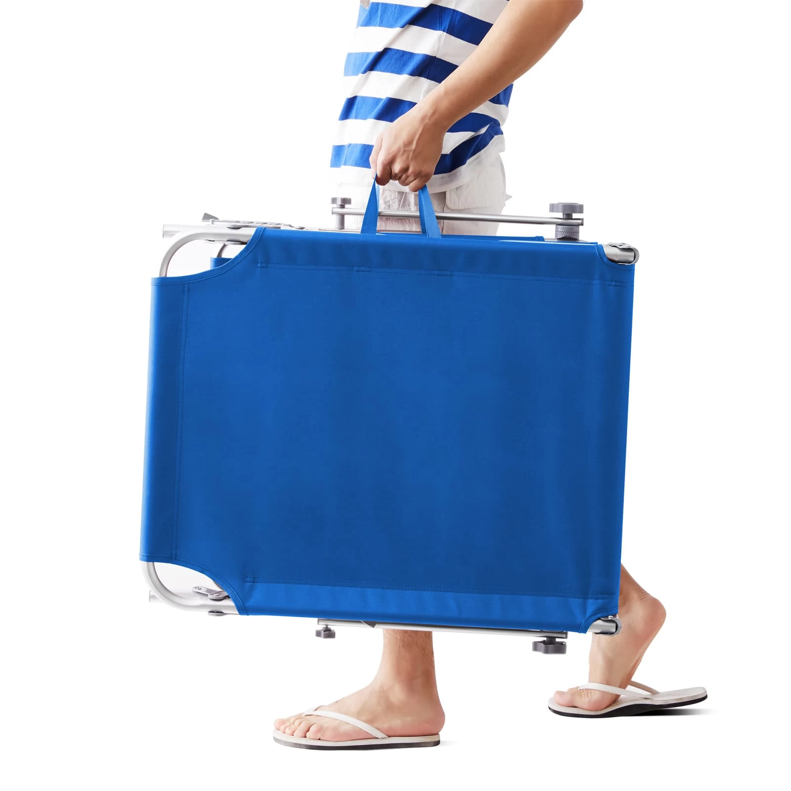 Sonnenliege Ibiza 2er-Set Blau Alu Mit Sonnendach 10 Sonnenliege Ibiza 2er-Set Blau Alu Mit Sonnendach – Bild 8