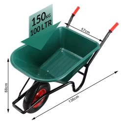 Schubkarre Kunststoff 100l Luftbereifung ø40cm 17 Schubkarre Kunststoff 100l Luftbereifung ø40cm -Gartenmöbel Und Dekoration Geschäft 95339baab141872932fab2c21ff8a42b de 108753d 20 1