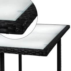 Polyrattan Garten-Sitzgruppe 9-tlg. Schwarz/Creme 27 Polyrattan Garten-Sitzgruppe 9-tlg. Schwarz/Creme -Gartenmöbel Und Dekoration Geschäft 96ff8a6b8f2b67fa596900661f7f47de de 102279d 5