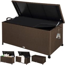 Polyrattan Auflagenbox Braun 122x56x61cm Rollen 22 Polyrattan Auflagenbox Braun 122x56x61cm Rollen -Gartenmöbel Und Dekoration Geschäft 970a2bf5e5386d130e16fcc9772c89b2 a de 103761g