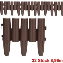 Beeteinfassung 4er-Set Braun 8,96m 9 Beeteinfassung 4er-Set Braun 8,96m -Gartenmöbel Und Dekoration Geschäft 9ae693e03d9b6a7c55c92c8012524e96 a de 994489g 1