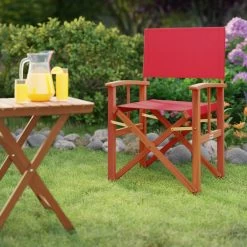 Regiestuhl Cannes Rot Eukalyptus FSC®-zertifiziert -Gartenmöbel Und Dekoration Geschäft 9bbe0721a461ec99a72e55dcb5be2d1f de 106818d 11 1