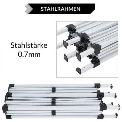 Faltpavillon Beige 3x6m UV-Schutz 50+ -Gartenmöbel Und Dekoration Geschäft 9c520c9b1a7416327e65887592d8ab60 de 107098d 5