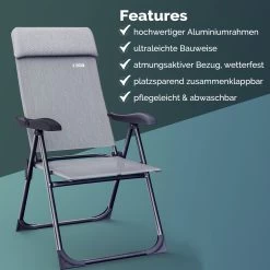 Gartenstuhl 2er-Set Grau Meliert Alu Klappbar -Gartenmöbel Und Dekoration Geschäft 9d93772c0c9cbe43fa0cb7ef676a68aa 05 109583 on dts amz high de 1 1 1