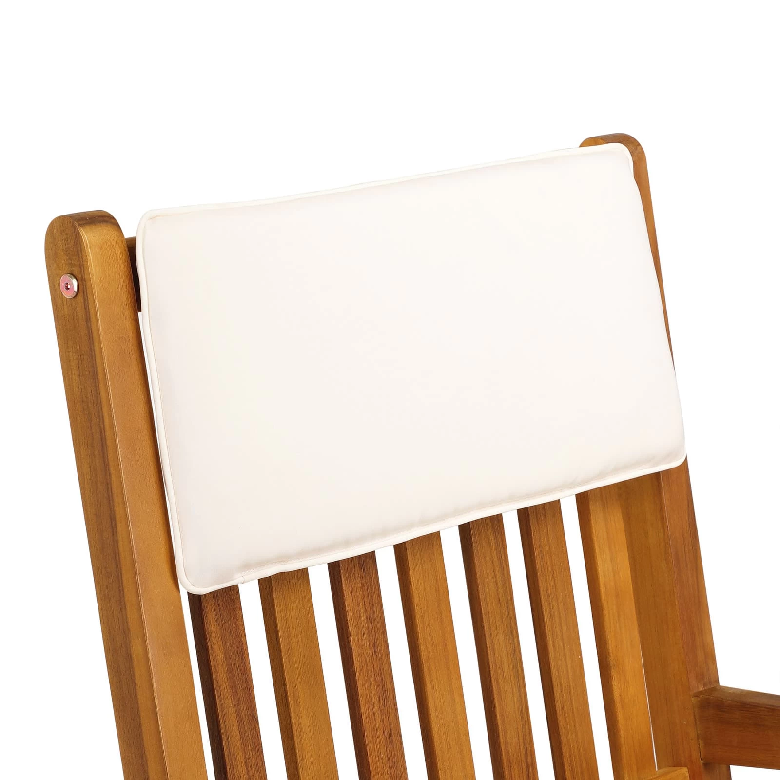 Schaukelstuhl Akazienholz 107x54x76cm 6 Schaukelstuhl Akazienholz 107x54x76cm – Bild 4
