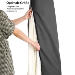 Abdeckung Ampelschirm Anthrazit 3,5m Reißverschluss 20 Abdeckung Ampelschirm Anthrazit 3,5m Reißverschluss -Gartenmöbel Und Dekoration Geschäft 9edbed99fe0b997099ca70425d0c4f2b de 102714d 7 3