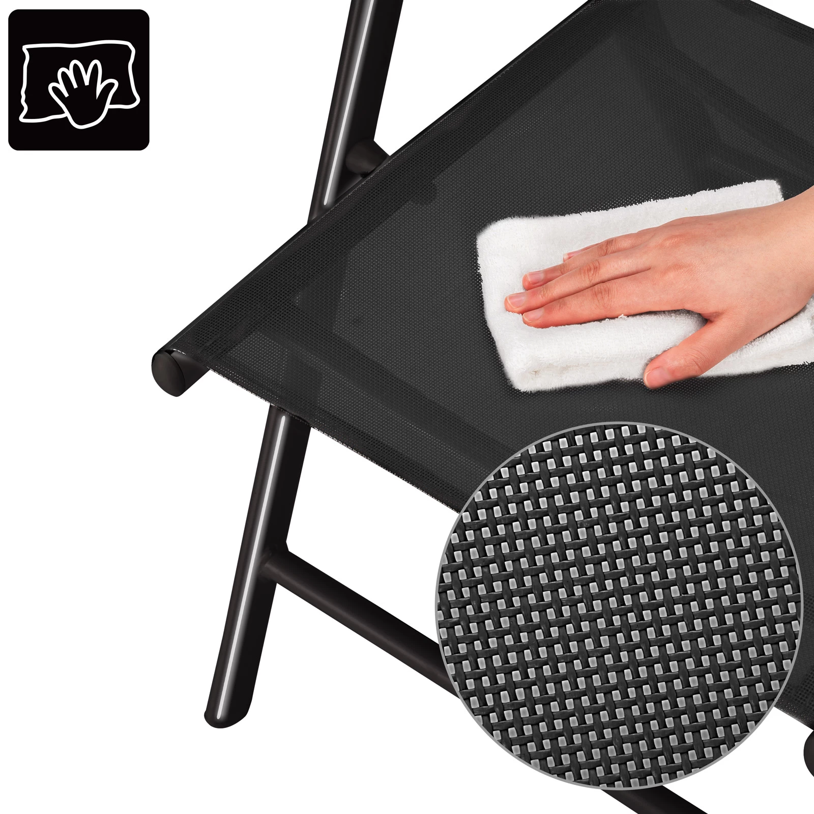 Garten-Sitzgruppe Bern 5-tlg. Anthrazit Alu 10 Garten-Sitzgruppe Bern 5-tlg. Anthrazit Alu – Bild 8