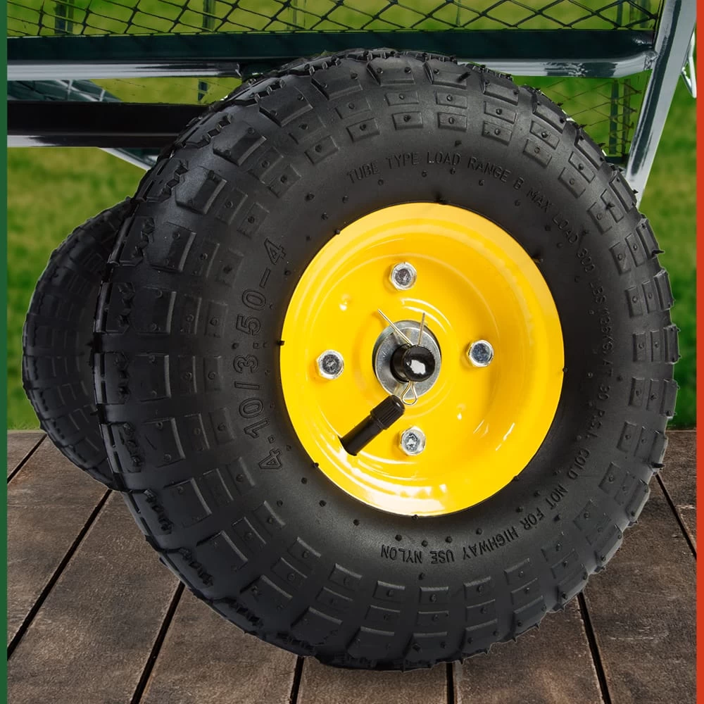 Transportwagen Grün 114x52x64cm 550kg 15 Transportwagen Grün 114x52x64cm 550kg – Bild 13