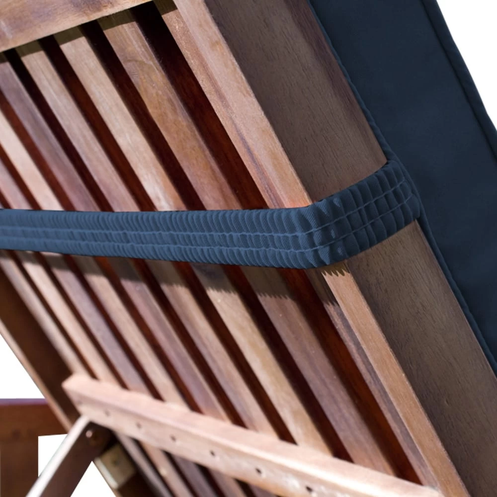 Auflage Sunlounger Blau 196x55x5cm 7 Auflage Sunlounger Blau 196x55x5cm – Bild 5