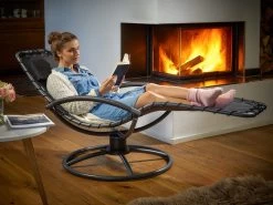 Relaxliege Eve Anthrazit Mit Schaukelfunktion -Gartenmöbel Und Dekoration Geschäft a062c5d9f3c4af267e4b373d2a509765 de 106775d 8