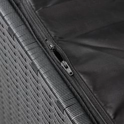 Polyrattan-Auflagenbox Schwarz 150x77x73cm Mit Rollen -Gartenmöbel Und Dekoration Geschäft a23e4afe3ff0d787bdca4eb70cf0fd5f de 108343d 8