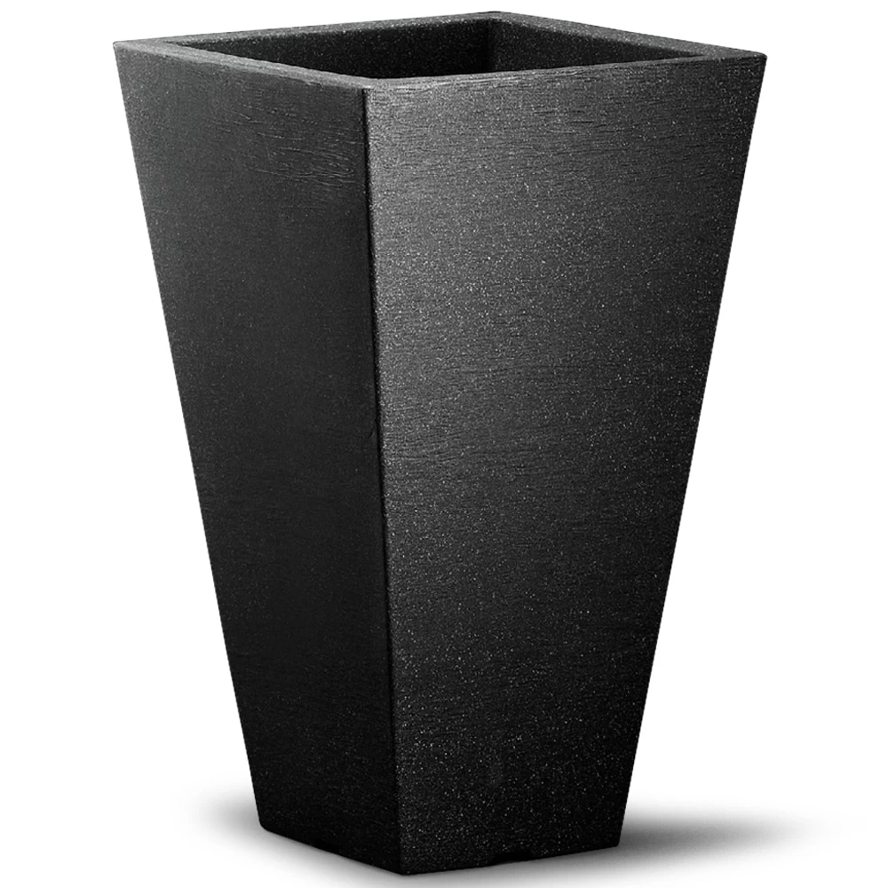 Blumentopf Capri Anthrazit 55x35x35cm 4 Blumentopf Capri Anthrazit 55x35x35cm – Bild 2