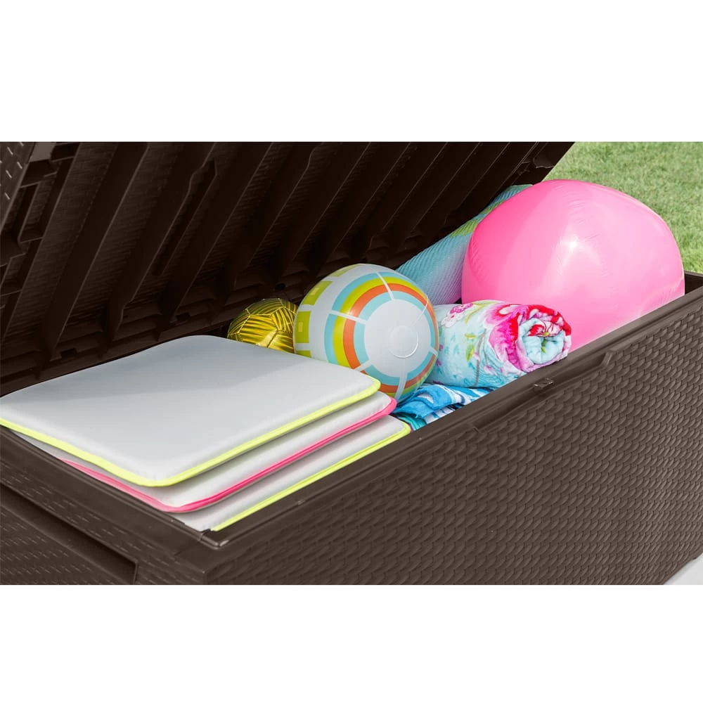 Keter Auflagenbox Capri Braun 305L Mit Rollen 7 Keter Auflagenbox Capri Braun 305L Mit Rollen – Bild 5