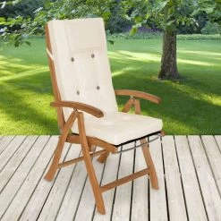 Stuhlauflage 2er-Set Vanamo Grau 118x45x7cm -Gartenmöbel Und Dekoration Geschäft a710f73a736d236a882320f4db05aa70 de 881754d 1 1