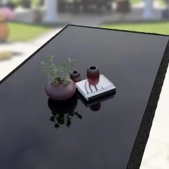 Polyrattan Garten-Sitzgruppe Patio 3-tlg. Glasplatte -Gartenmöbel Und Dekoration Geschäft a7b1db4fa5117c9254cc47a16aaca189 de 991497d 25 1