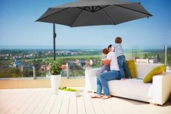 LED Solar Ampelschirm Mali Anthrazit Ø330cm -Gartenmöbel Und Dekoration Geschäft a825c3a164319412e90ef7c5539b7699 de 107013d 18 3