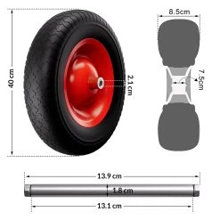 Schubkarre Verzinkt 250kg Mit Luftbereifung 16 Schubkarre Verzinkt 250kg Mit Luftbereifung -Gartenmöbel Und Dekoration Geschäft a895b2cbd638a529379bae9f96cf5760 de 108751d 23 1